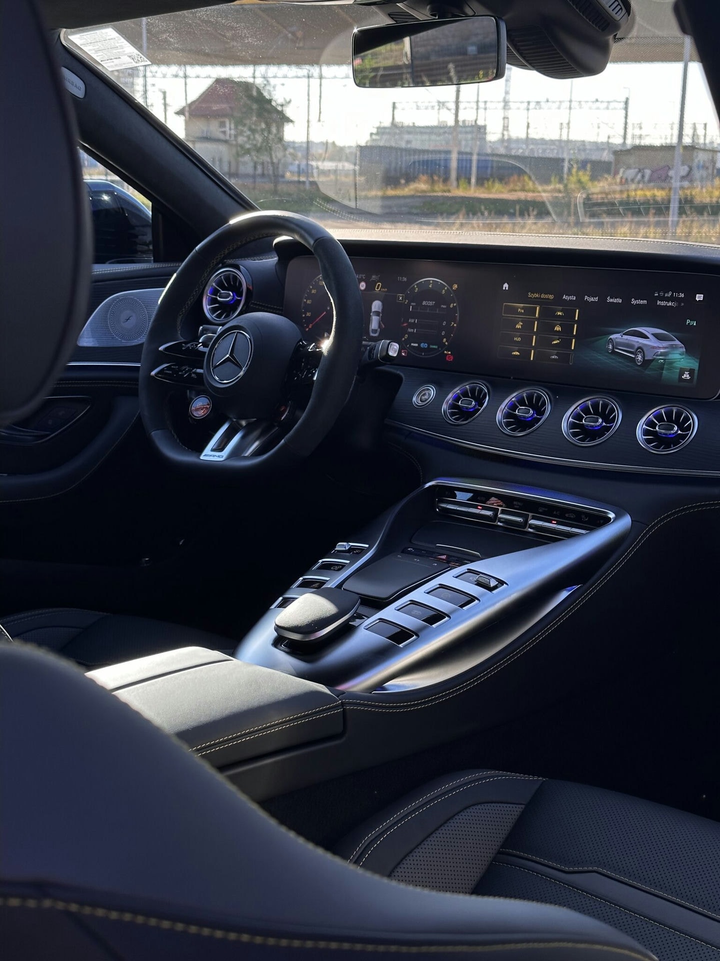 wnętrze samochodu